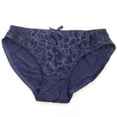 thumbnail image 4 of Qingpeng Womens Thin Bow Embroidered Low Waist Panties Cotton Gusset Lace Briefs Underwear Size Free, 4 of 6