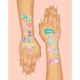 thumbnail image 4 of Tatuajes temporales xo, Fetti Sirena Bajo el Mar para niños, 4 of 6