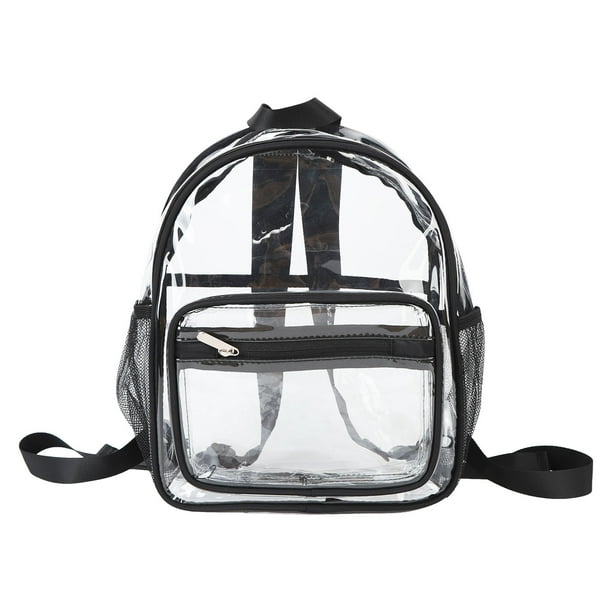Clear Backpack PVC Transparent Backpack Heavy Duty School Backpack Fashionable Waterproof Bag See Through Book Bag For Student
