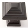 thumbnail image 6 of Alno A1525-PB Geometric 1-1/4" Cabinet Knob Polished Brass, 6 of 7
