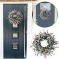thumbnail image 1 of Spring Wreath Texas Flowers Purple Wreath Acrylic Water for Flowers Flowers in Vase Flowers for Wreath Making Hydrangea Flowers with Vase Winter Flowers, 1 of 3
