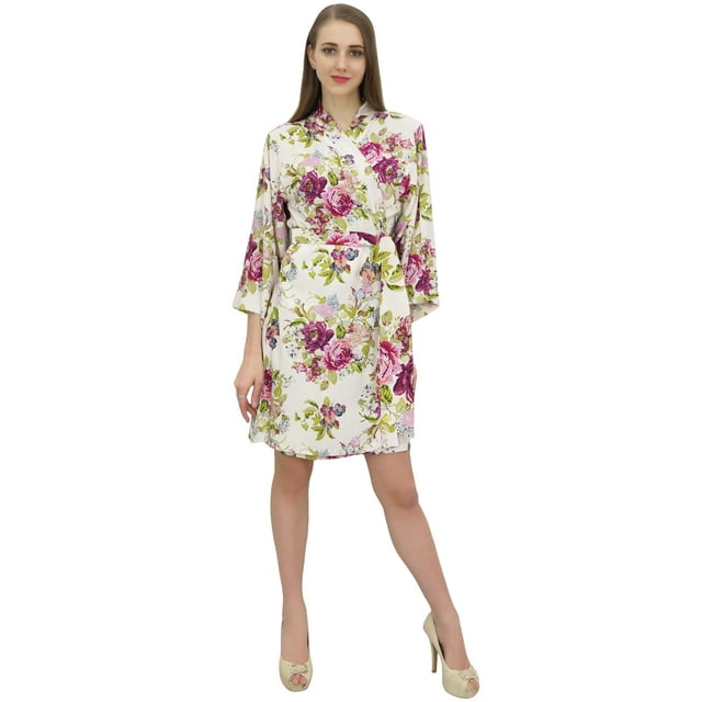 Bimba Robe en Rayonne Unie pour Femmes Préparation Mariée Demoiselle d'Honneur Robe Maxi