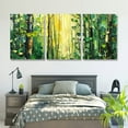 thumbnail image 5 of Ullo0ord Forest Wood Inner Frame Ready to Hang Wall Art Paintings Printed Picture Canvas Painting for Home Kitchen Wall Decor Artwork 12"x16"x3pcs, 5 of 6