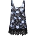 thumbnail image 1 of HSHDLDF Plus Size Swing Lace Flowy Tank Top for Women, 1 of 5