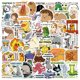 thumbnail image 1 of Paquete de pegatinas divertidas con citas de animales, 50 unidades, calcomanías de dibujos animados, 1 of 2