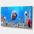 thumbnail image 2 of Underwater Universe Panorama - Landscape Canvas Art Print, 2 of 4