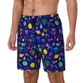 thumbnail image 1 of Fotbe Mathematics And Chemistry Traje de Baño para Hombre – Shorts de Natación de Secado Rápido con Forro y Bolsillos-X-Large, 1 of 6
