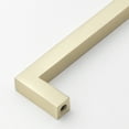 thumbnail image 2 of GlideRite 8-13/16 in. (224mm) Center-Center Solid Square Bar Cabinet Pull, Champagne Gold, 5 Pack, 2 of 4