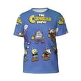 thumbnail image 5 of The Cuphead Show T-Shirt for Men Novelty 3D Pritneted Casual Short Sleeve Tees Shirt Summer Street T Shirt Top, 5 of 7