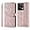 Rose Gold, variant on Case for Xiaomi Redmi Note 13 Pro 5G Case Wallet with Card Holder Magnetic Kickstand Wrist Strap Shockproof Leather Case for Women Men Case for Redmi Note 13 Pro 5G Life Tree Black
