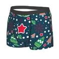 thumbnail image 2 of Junzan Christmas Mens Underwear Boxer Briefs For Men’s - Large, 2 of 9