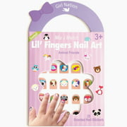 Lil' Fingers Nail Art by Girl Nation - Animal Friends