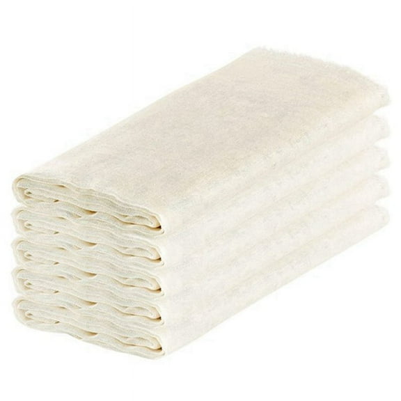 Muslin Cloths for Cooking, Unbleached Cheese Cloths,Cotton Reusable and Washable Straining