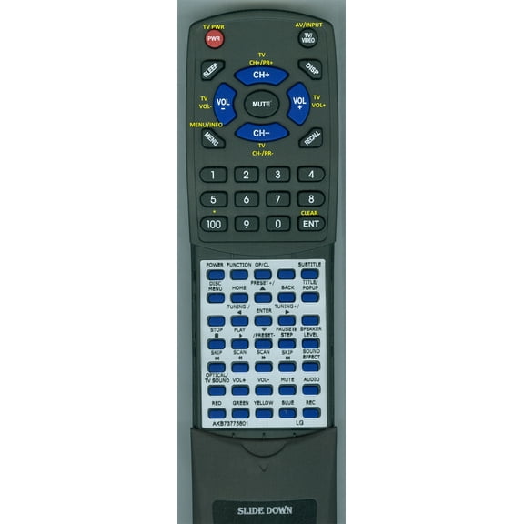 Replacement Remote for LG AKB73775801, BH5140S