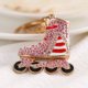 thumbnail image 2 of Llavero Sparkling Roller Skate con strass rosa, 2 of 3