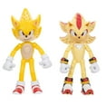 thumbnail image 2 of Sonic The Hedgehog Light Up Super Sonic & Super Shadow Action Figure 2-Pack, 2 of 5