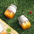 thumbnail image 2 of Vaso de Jugo Eléctrico Portátil de Doble Uso de 500 Ml, Gran Capacidad con Dos Tapas para Uso en Casa y Deportes Al Aire Libre, Recargable por USB A, 2 of 5