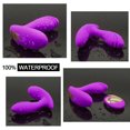 thumbnail image 3 of Vibrador de punto G, juguetes sexuales para parejas, vibrador de control remoto para bragas con clip magnético, 10 modos de vibración, empuje, control remoto recargable por USB, juguete sexual imperme, 3 of 5