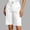 Blanc, variante sur Tdoqot Shorts Cargo pour Femmes avec Poches - Ajustement Slim Décontracté Taille Haute Shorts d'Été à Enfiler Noir Taille TG