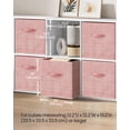 thumbnail image 2 of Storage Cubes Set of 6, 11-Inch Foldable Non-Woven Fabric Bins with Double Handles, Closet Organizers for Shelves, Clothes Storage, Durable and Portable, 2 of 5
