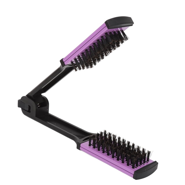 Double Sided Bristle Hair Brush, Prevent Static Hairdressing Straightener Soft Bristles For Hairdressing
