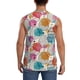 thumbnail image 4 of Balery Easter Egg Camisetas sin mangas para hombre, absorbe la humedad y protege contra el mal olor.-Medium, 4 of 7