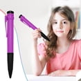 thumbnail image 3 of 1 Pc Big Pen Easy Grip, Giant Sized Ink Pens, Oversize Pens Bulk with Refills, Retractable Fat Ball Point Pens for Warehouse Office Writing, 11 inch, 3 of 5