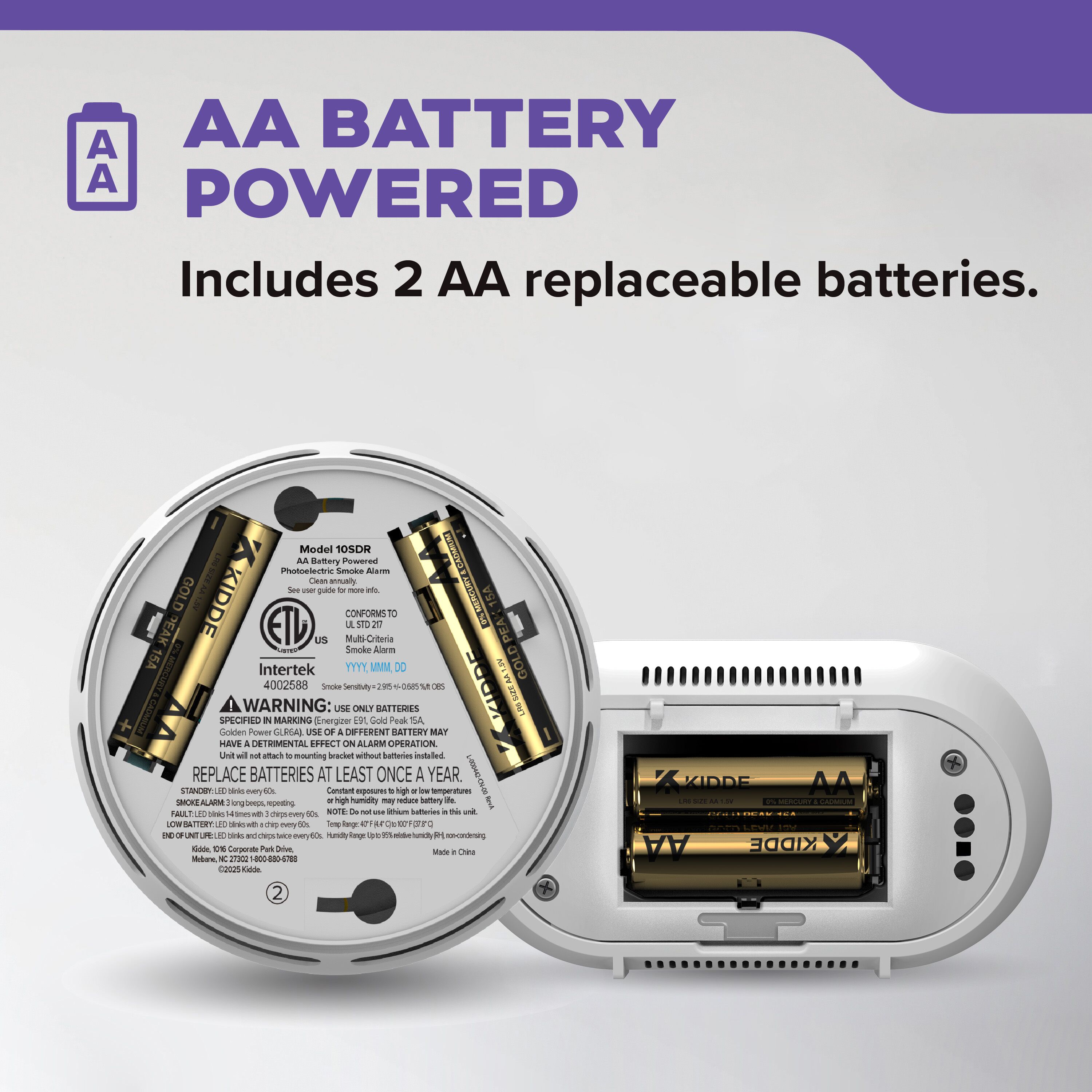 Kidde AA Smoke and Carbon Monoxide Detector Bundle photo 4