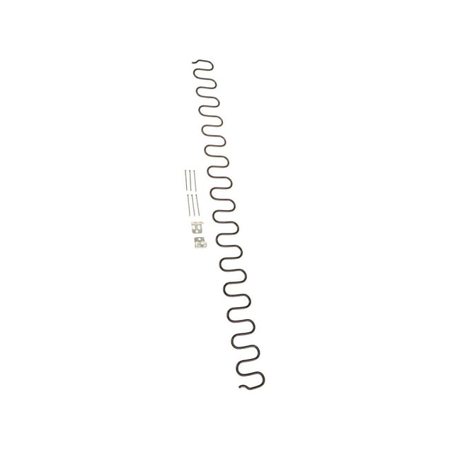 bedienty Chair Spring Kit Repairing Hardware Repair Spring Upholstery 60cm Length Couch Support silver Length 65cm