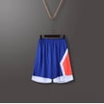 thumbnail image 5 of Men's Basketball Shorts With Pockets, Mesh Running Sports Shorts Breathable/Moisture Wicking white—4XL, 5 of 5
