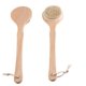 thumbnail image 1 of 2 cepillos de baño de cerdas de cerdo gigantes con mango de madera de mango largo, cepillo de baño seco para lavado corporal, cepillo de baño trasero, 1 of 5
