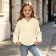 thumbnail image 5 of StSilkitty Kids Hooded Sweatshirts Long Sleeve Pullover Sweatshirt Tops Fall Winter Outdoor Warm Clothes Size 5-16, 5 of 8