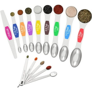 Mini Measuring Spoons 4-Piece Set - Nip, Smidgen, Pinch, Dash - For  Cheesemaking, Baking, Seasonings, And More - Easily Measure Rennet -  Perfect For