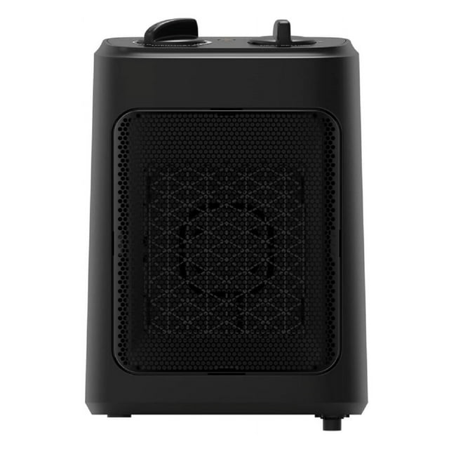 1500W Ceramic Electric Space Heater with Adjustable Thermostat Tip Over Protection Lightweight ,Fast Warm Air Delivery