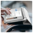 thumbnail image 2 of Vena For Apple iPad A16 Case, iPad 10th Generation Case Trifold Stand, iPad 11th Generation Case Pencil Holder, Slim Stand Protective Cover, Gray, 2 of 6