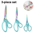 thumbnail image 1 of Titanium Scissors Set for Sewing, Arts, Crafts, Office, 1 of 9