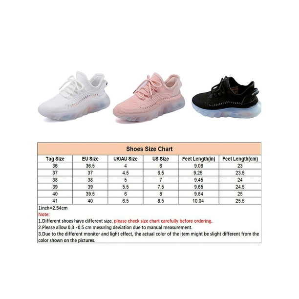 Ladies Sneakers Running Shoes Womens Lace Up Flat Comfy Fitness
