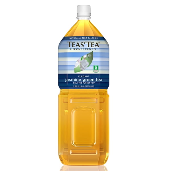 Teas' Tea Unsweetened Jasmine Green Tea 67.6 oz Plastic Bottles Pack