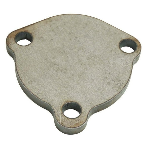 L fitting wastegate block off flange