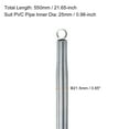 thumbnail image 2 of Unique Bargains 2pcs PVC Pipe Bending Spring 21.5mm OD 550mm Tube Bending Spring Pipe Bender, 2 of 6