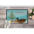 thumbnail image 2 of Caroline's Treasures BB9233MAT Khaki Campbell Duck Christmas Door Mat, Indoor Rug or Outdoor Welcome Mat 18x27 Doormat ,, 2 of 4