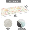 thumbnail image 3 of Cute Flowers 39" x20" Soft and Absorbent Bathroom Rugs,Quick Dry Machine Washable Bath Mat for Bathroom Kitchen Bathtub Home Decor, 3 of 7