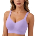 thumbnail image 2 of Dxzfnsa Jelly Bras for Women Fashion Womens Push Up Wireless Yoga Bras Comfortable No Underwire Solid Color Sport Bralettes Full Coverage Everyday Bras, 2 of 5
