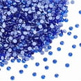 thumbnail image 1 of 1 caja de 2880 diamantes de imitación azules con parte trasera plana, de cristal termoadhesivo de 2,7 mm, metálicos, redondos, diminutos, deslumbrantes, con fijación por calor., 1 of 6