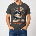 thumbnail image 3 of USA 250th Anniversary Eagle T-Shirt, 1776–2026 Patriotic America Graphic Tee, Vintage Independence Day Shirt, 3 of 6