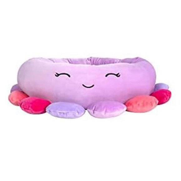 20-inch Octopus Pet Bed - Small Ultrasoft Plush Pet Bed