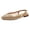 Gold, variant on Fishnet Mules Flat Dressy Sandals for Women Fashion Casual Leopard Mesh Square Closed Toe Low Heels Slingback Walking Loafers Summer Shoes 2026 Green Size 8.5