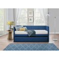 Lexicon Therese Upholstered Daybed with Trundle in Blue