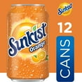 thumbnail image 2 of Sunkist Orange Soda Pop, 12 fl oz, 12 Pack Cans, 2 of 8