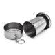 thumbnail image 3 of Taza De Bebidas Termos para agua Taza plegable de acero inoxidable para acampar al aire libre, taza de té portátil para viajes (150ml), 3 of 7